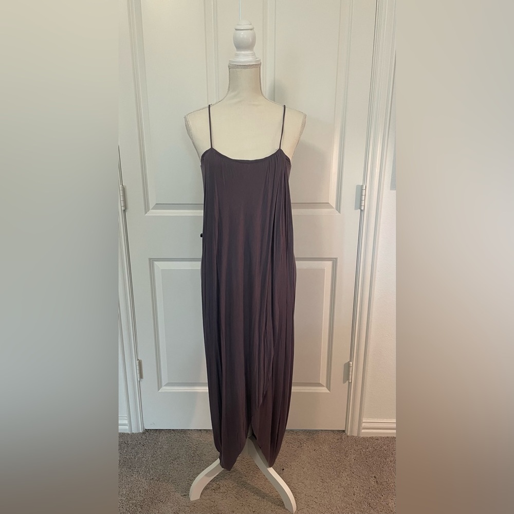Mod Ref maxi high low sundress with adjust straps